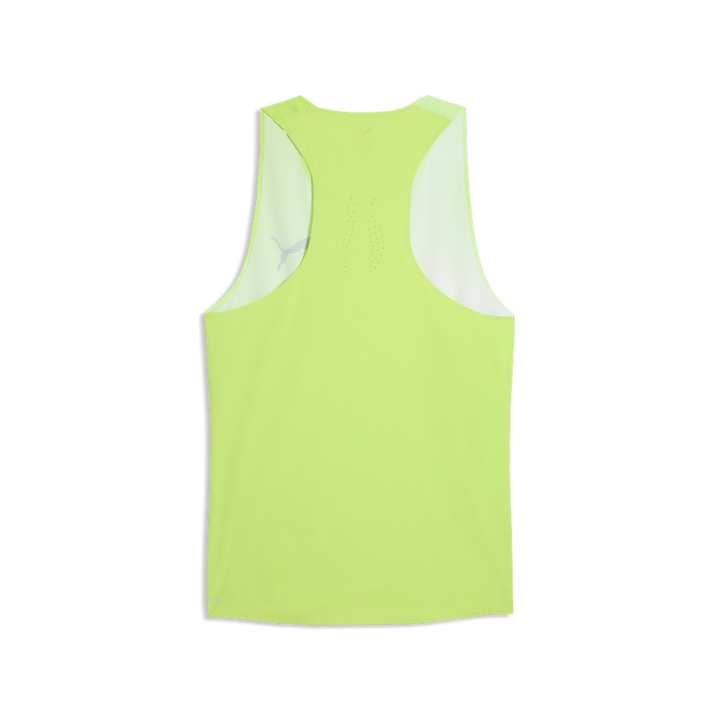 Puma Mens Lightspeed Ultraweave Graphic Singlet - Sunny Lime - AW26