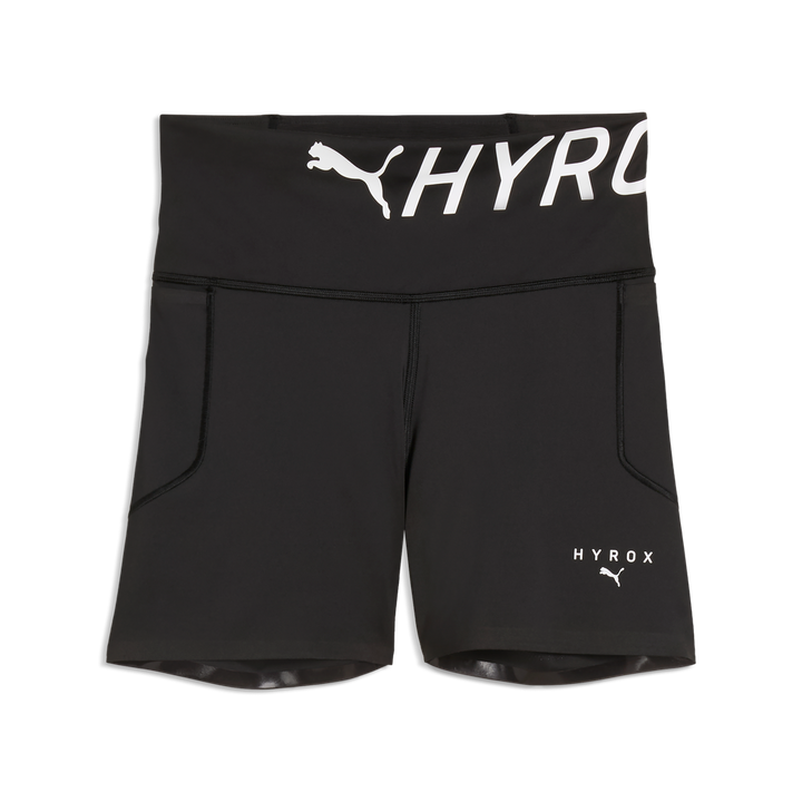 Puma x Hyrox Womens PWRMODE 4" Short Tight - Puma Black - AW26
