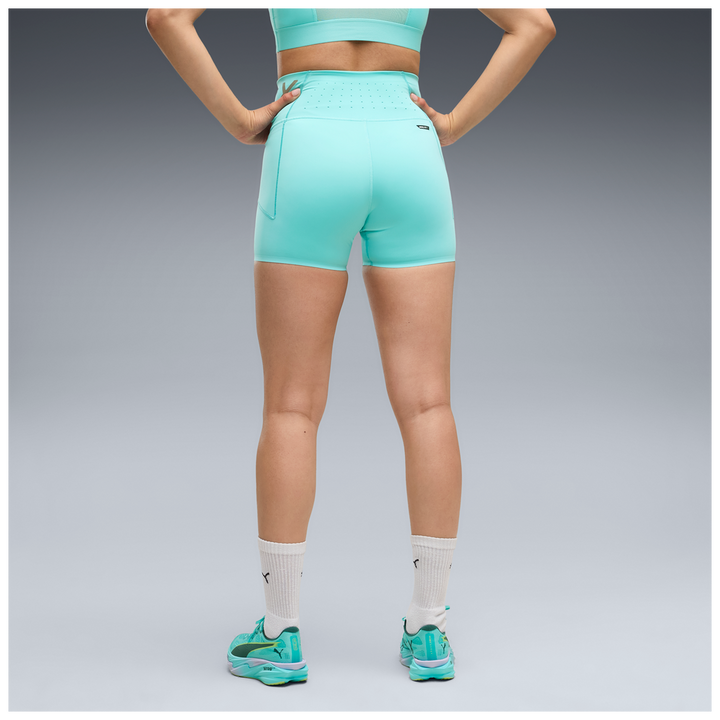 Puma x Hyrox Womens PWRMODE 4" Short Tight - Intense Mint - AW26