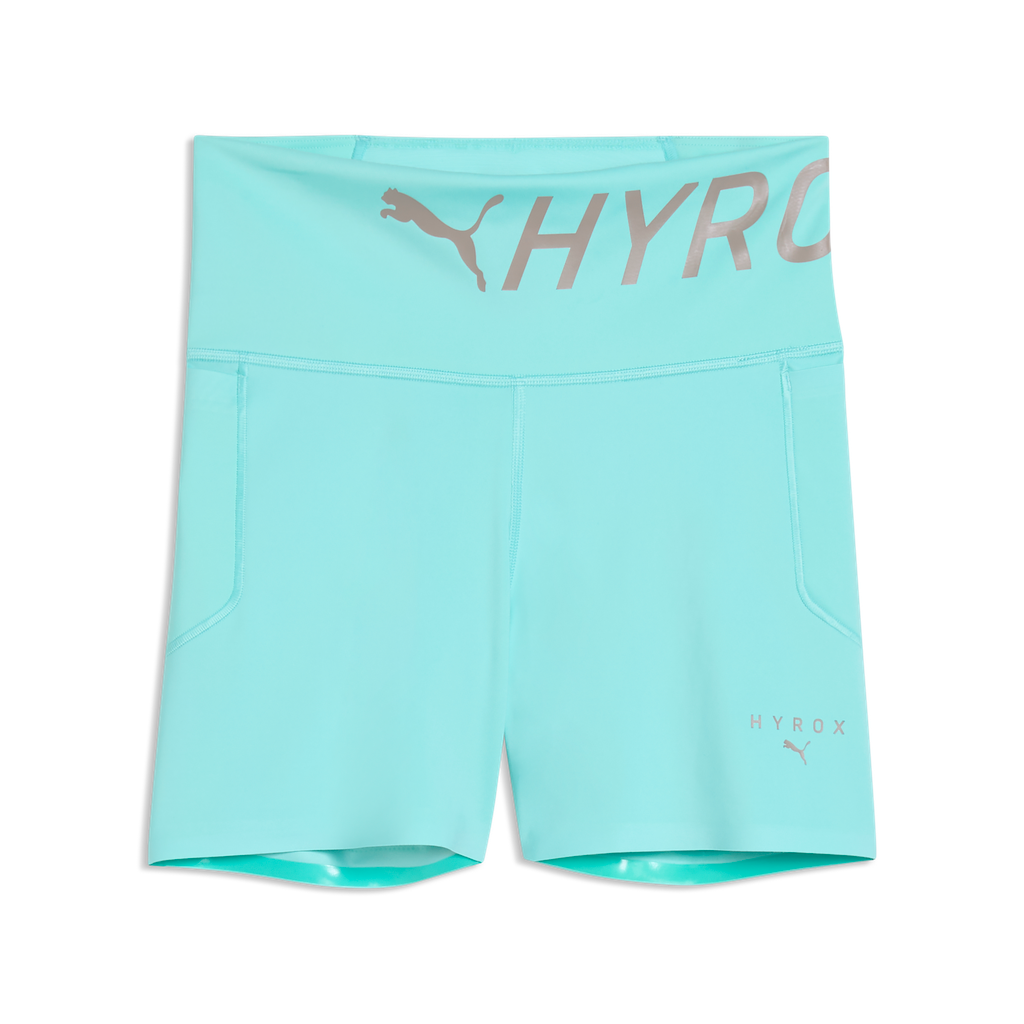 Puma x Hyrox Womens PWRMODE 4" Short Tight - Intense Mint - AW26