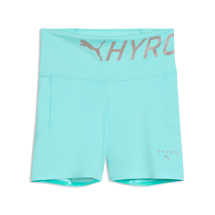 Puma x Hyrox Womens PWRMODE 4" Short Tight - Intense Mint - AW26