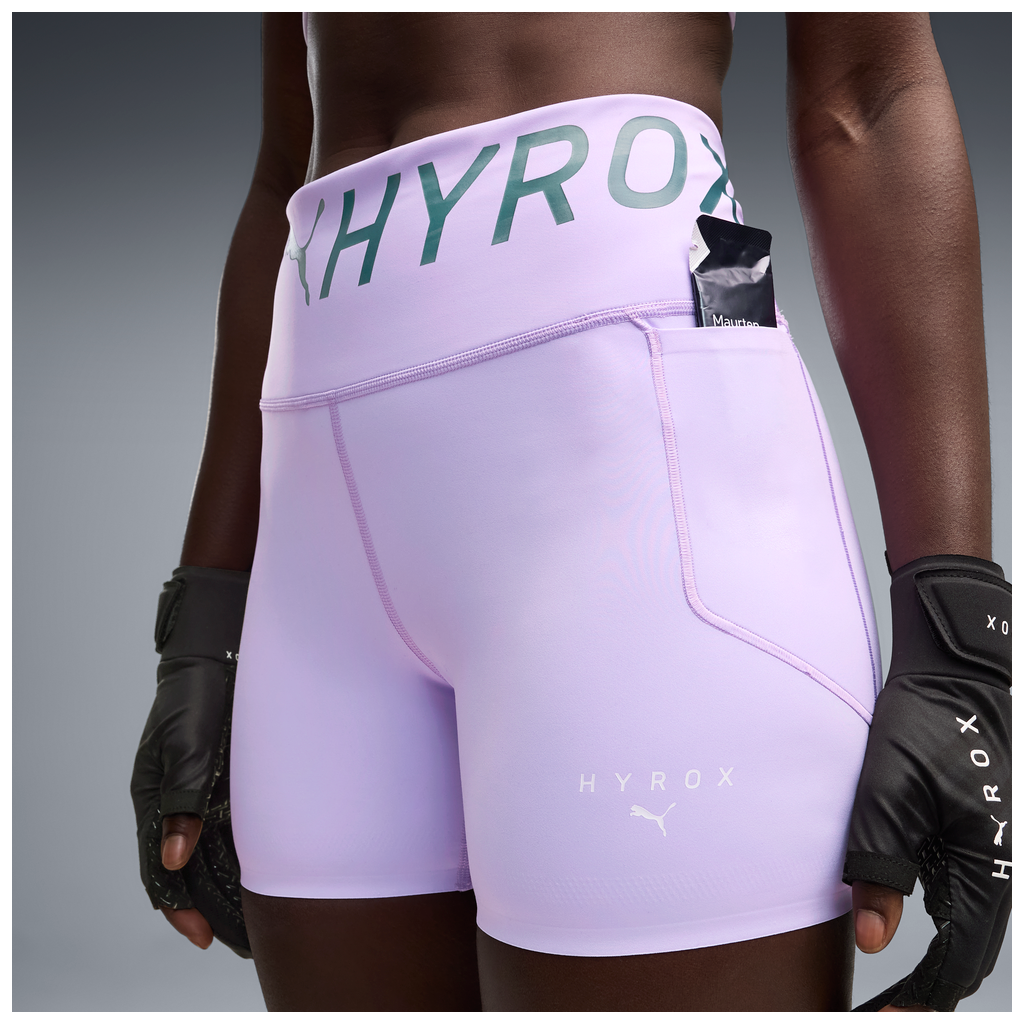 Puma x Hyrox Womens PWRMODE 4" Short Tight - Light Lavender - AW26