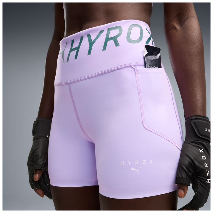 Puma x Hyrox Womens PWRMODE 4" Short Tight - Light Lavender - AW26