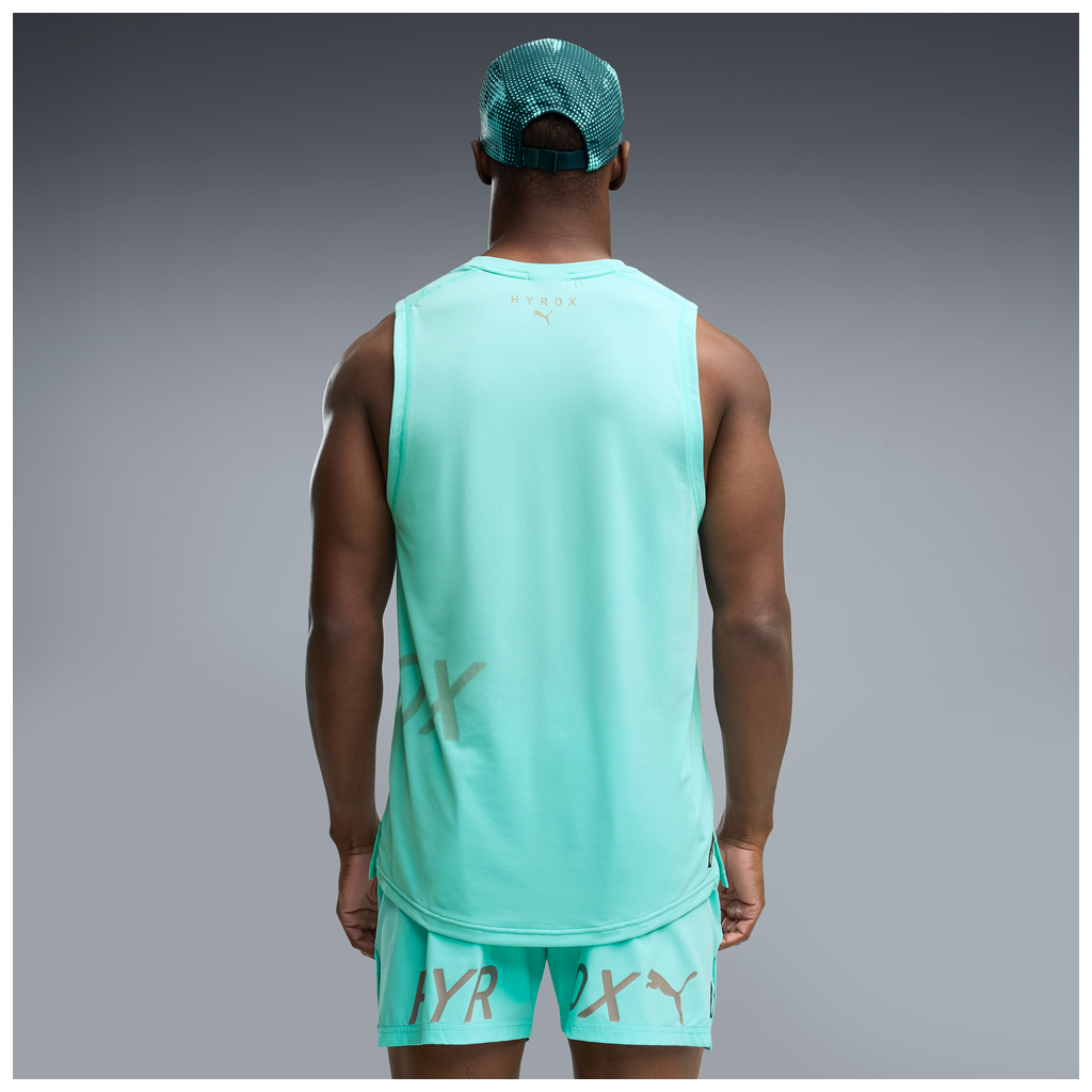 Puma x Hyrox Mens PWRMODE Training Tank - Intense Mint - AW26