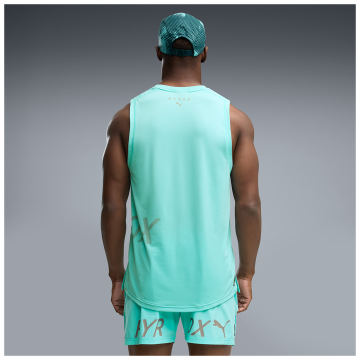 Puma x Hyrox Mens PWRMODE Training Tank - Intense Mint - AW26