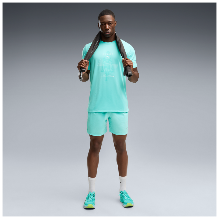 Puma x Hyrox Mens Cloudspun Thermoadapt Tee - Intense Mint - AW26