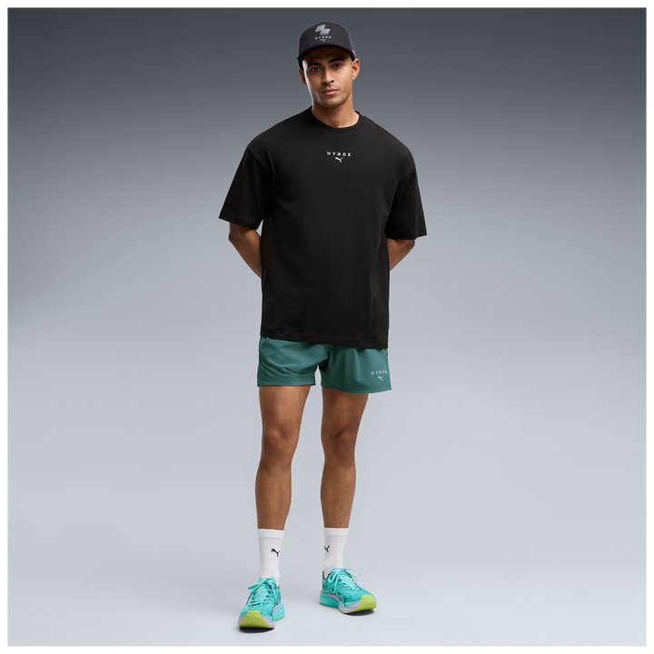 Puma x Hyrox Mens Lifestyle Oversize Tee - Puma Black - AW26