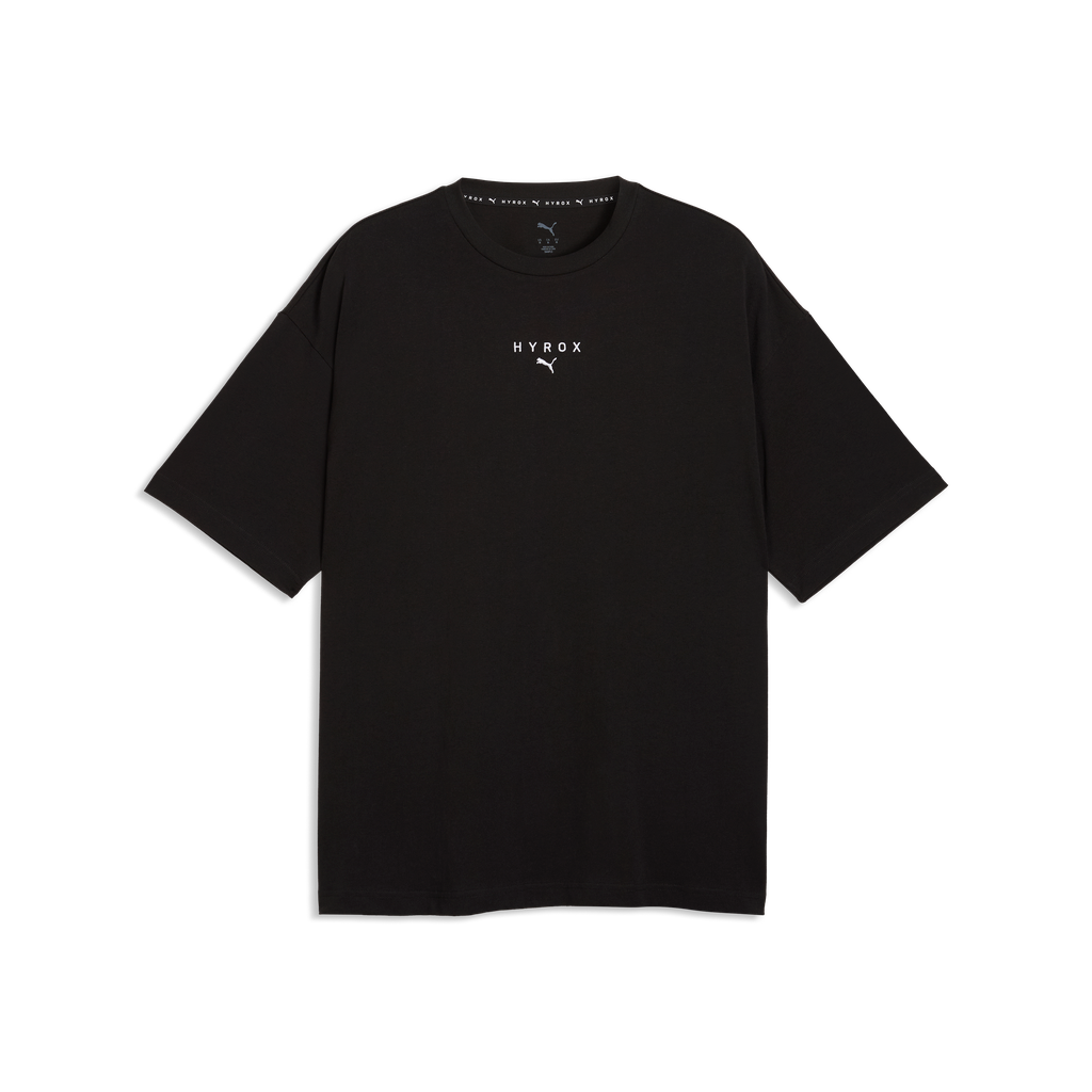 Puma x Hyrox Mens Lifestyle Oversize Tee - Puma Black - AW26