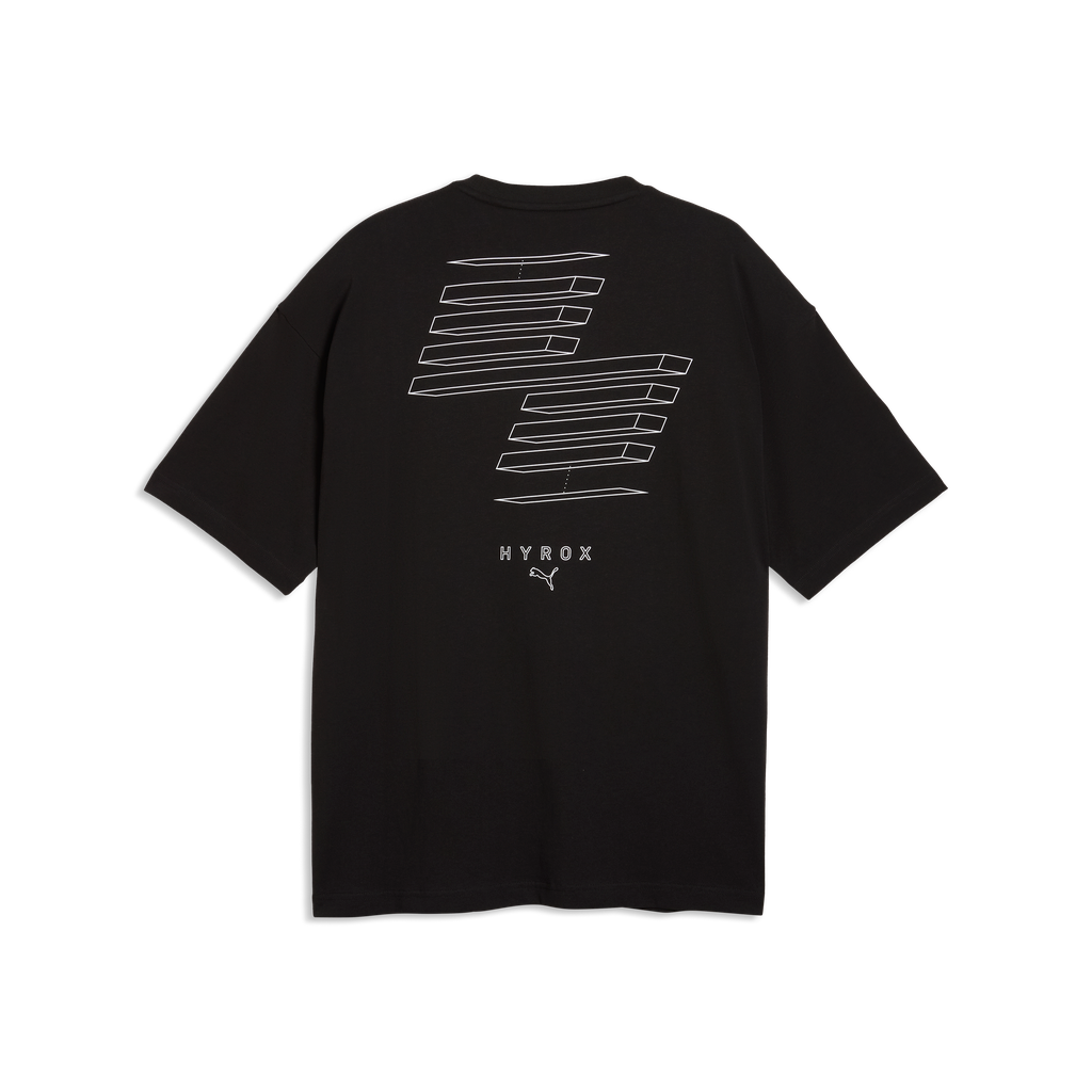 Puma x Hyrox Mens Lifestyle Oversize Tee - Puma Black - AW26