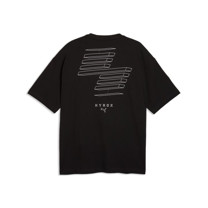 Puma x Hyrox Mens Lifestyle Oversize Tee - Puma Black - AW26