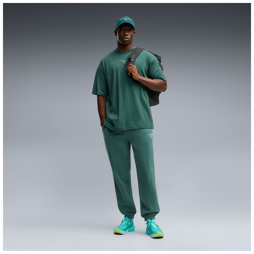 Puma x Hyrox Mens Lifestyle Oversize Tee - Herb Garden - AW26