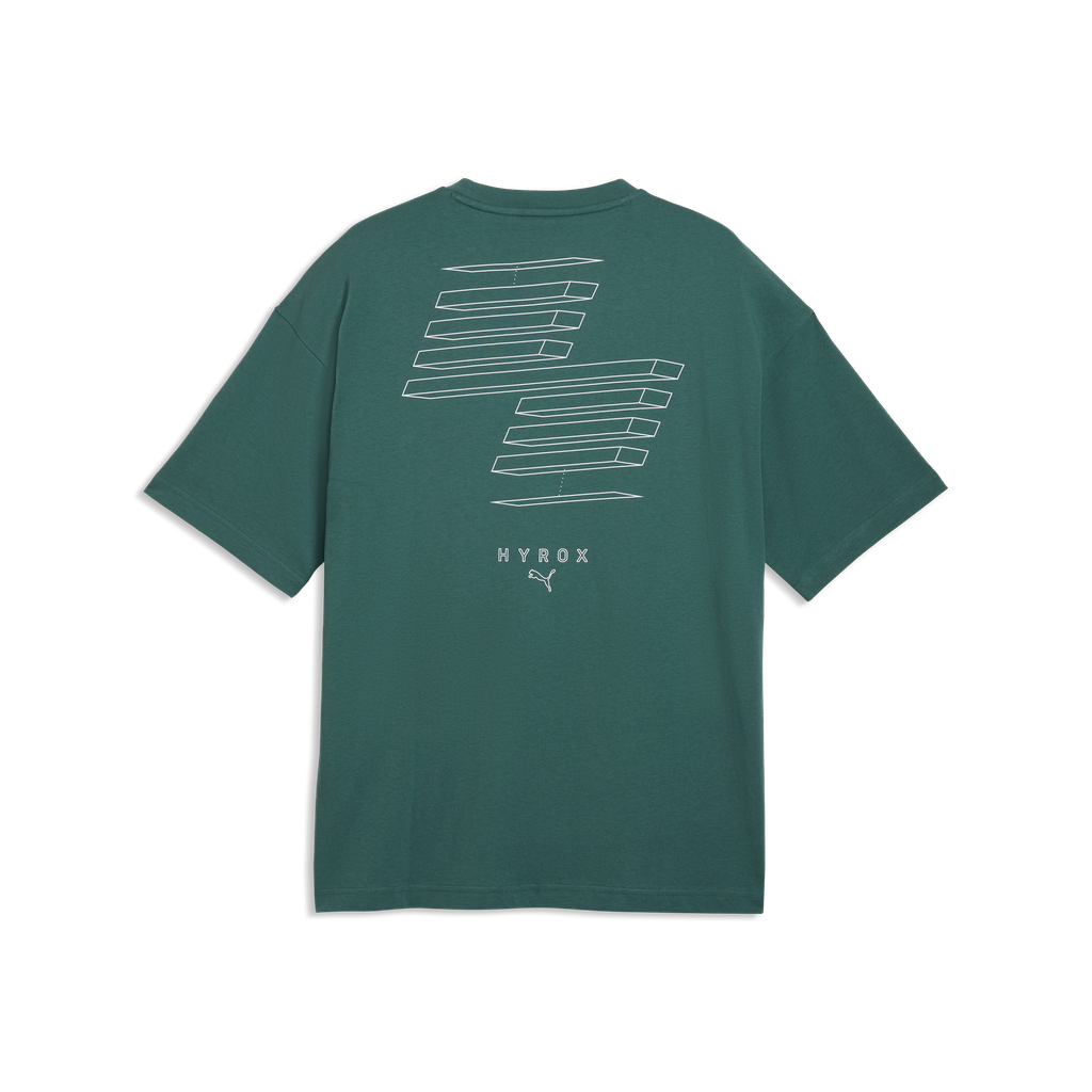 Puma x Hyrox Mens Lifestyle Oversize Tee - Herb Garden - AW26