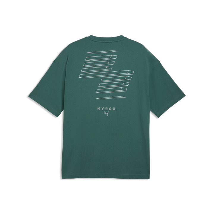 Puma x Hyrox Mens Lifestyle Oversize Tee - Herb Garden - AW26