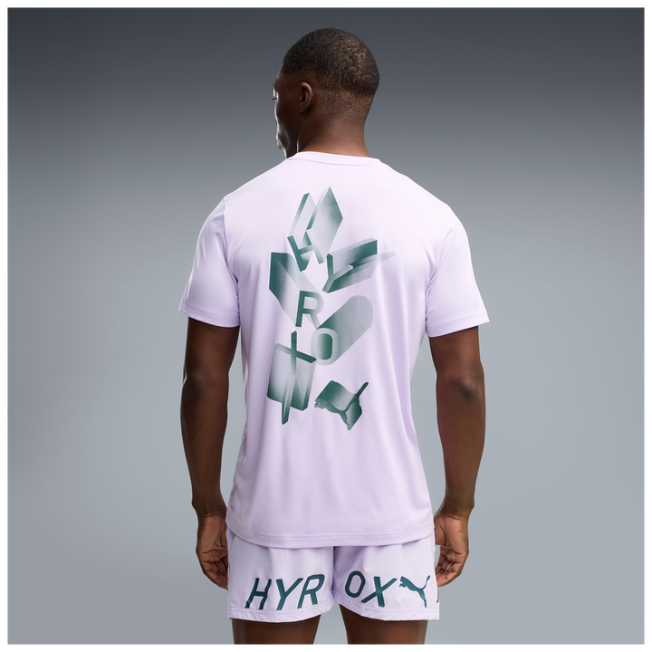 Puma x Hyrox Mens Graphic Tee - Light Lavender - AW26