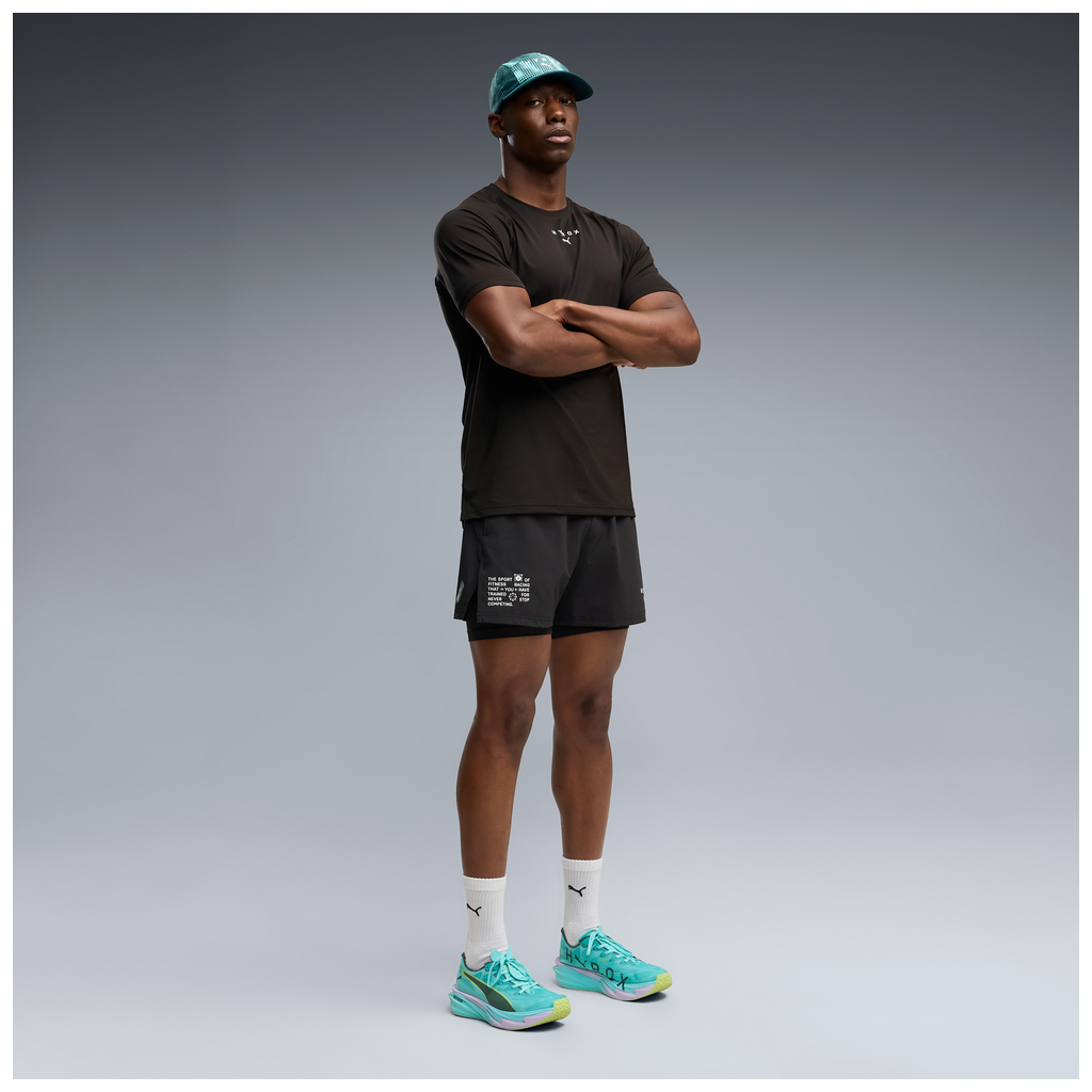 Puma x Hyrox Mens PWRMODE 2in1 Shorts - Puma Black - AW26