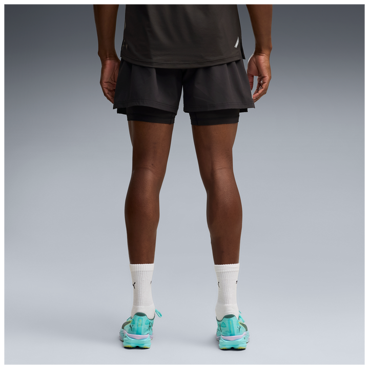 Puma x Hyrox Mens PWRMODE 2in1 Shorts - Puma Black - AW26