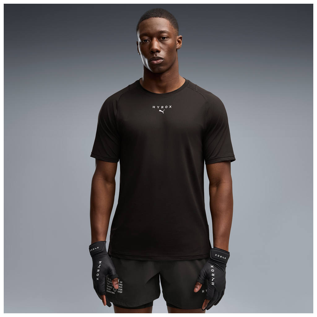 Puma x Hyrox Mens PWRMODE Tee - Puma Black - AW26