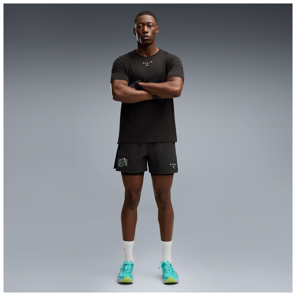 Puma x Hyrox Mens PWRMODE Tee - Puma Black - AW26