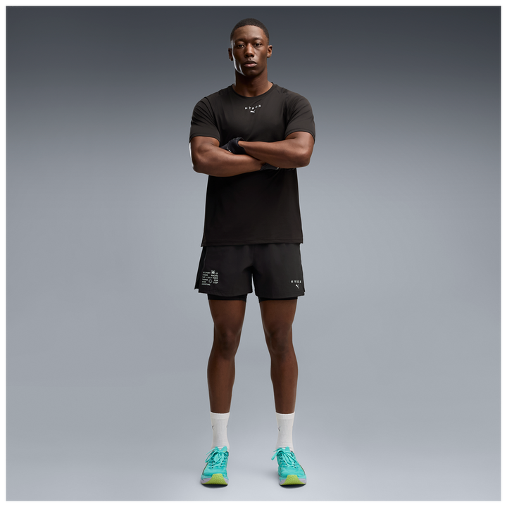 Puma x Hyrox Mens PWRMODE Tee - Puma Black - AW26