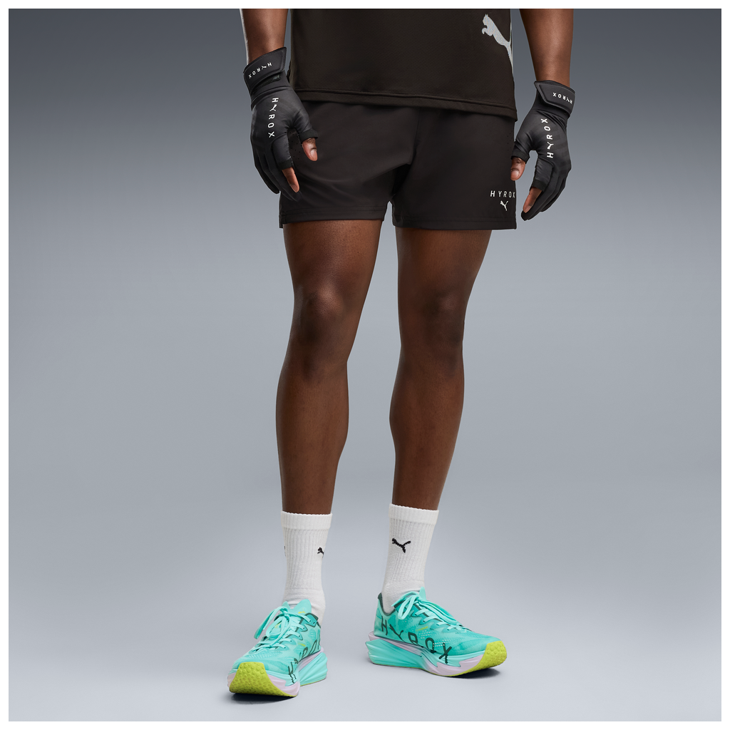 Puma x Hyrox Mens PWRMODE 5" Shorts - Puma Black - AW26
