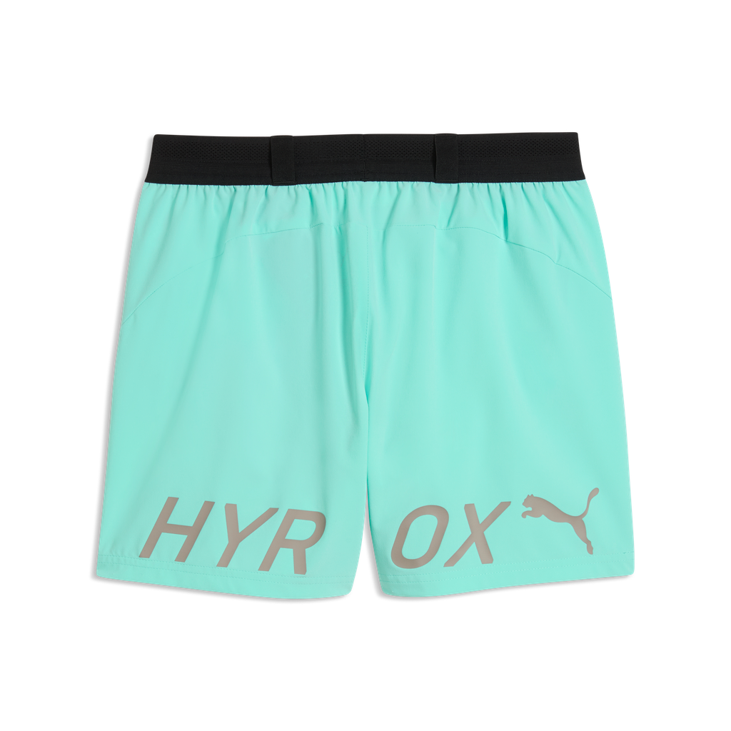 Puma x Hyrox Mens PWRMODE 5" Shorts - Intense Mint - AW26