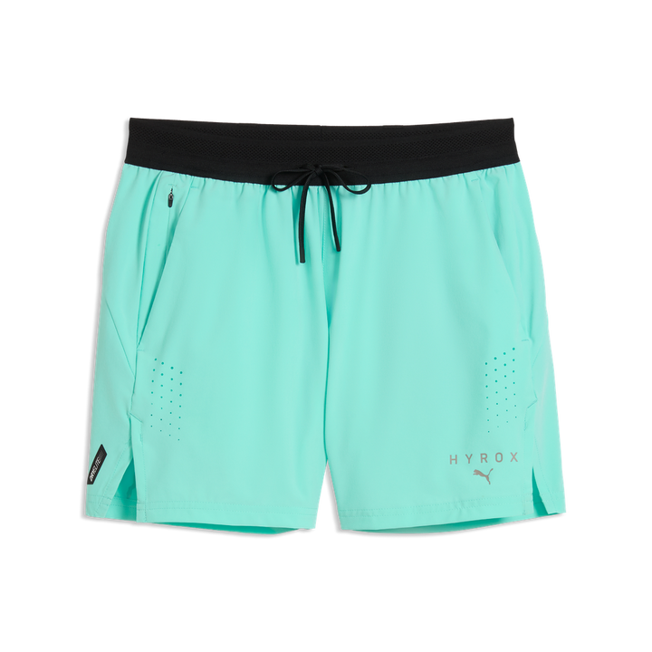Puma x Hyrox Mens PWRMODE 5" Shorts - Intense Mint - AW26