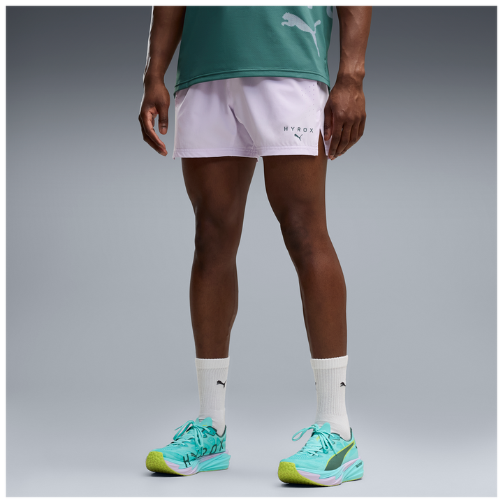 Puma x Hyrox Mens PWRMODE 5" Shorts - Light Lavender - AW26