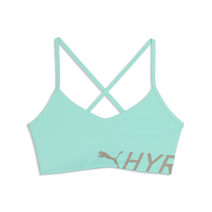 Puma x Hyrox Womens Strappy PWRMODE Bra - Intense Mint - AW26