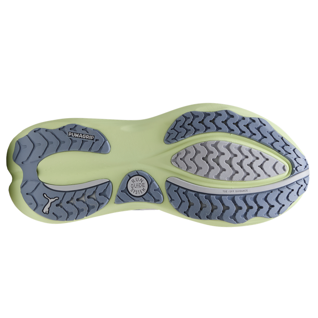 Puma Mens ForeverRun NITRO 2 - Vibrant Silver/Apple Spritz - Stability - SS26