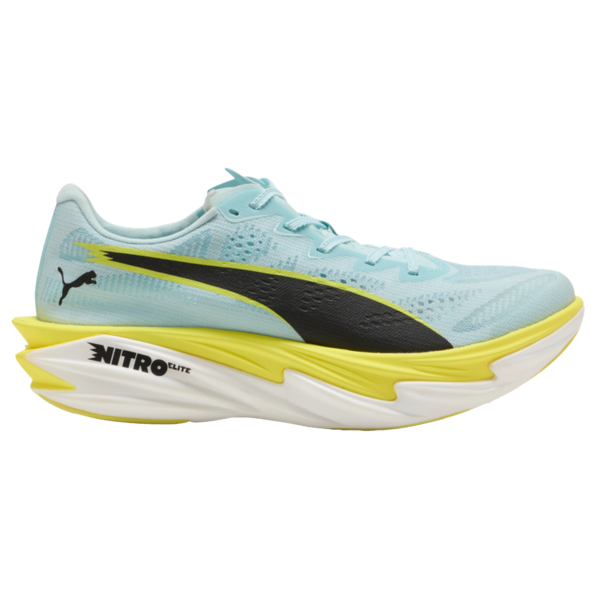 Puma Womens Deviate NITRO Elite 4 - Fresh Water/Lemon Crush/Puma Black - Neutral - SS26