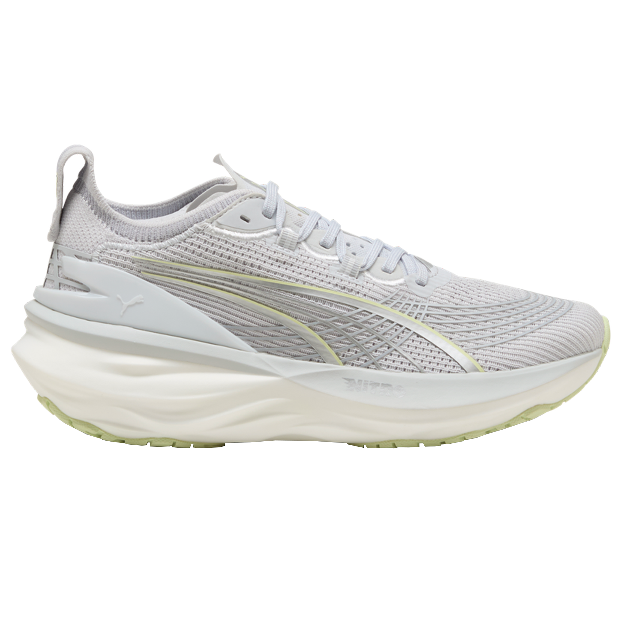 Puma Womens ForeverRun NITRO 2 - Silver Mist/Apple Spritz - Stability - SS26