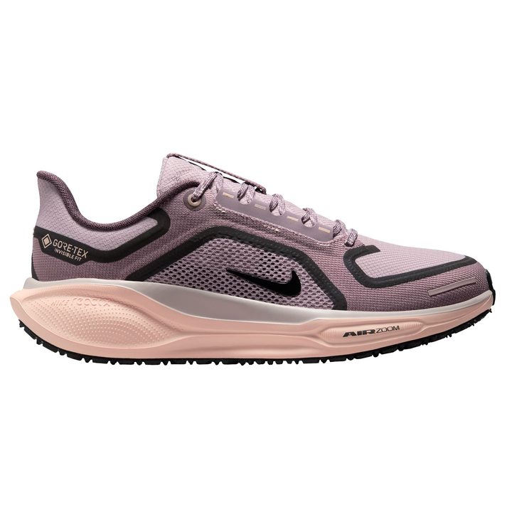 Nike Womens Pegasus 41 GTX - Platinum Violet/Black/Crimson Tint - Neutral - HO25