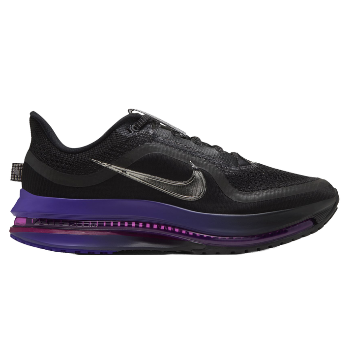 Nike Womens Pegasus Premium - Black/Metallic Silver/Dark Concord - Neutral - HO26