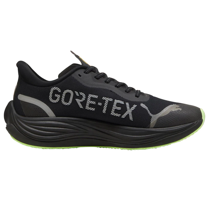 Puma Mens Velocity NITRO 3 GTX - Puma Black/Puma Silver/Fizzy Apple - Neutral