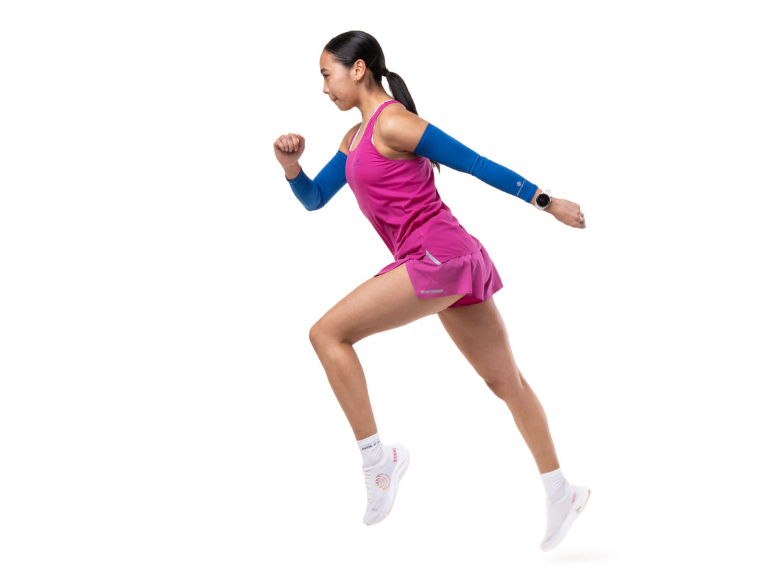 RonHill Damen Tech Race Weste – Exuberance/Classic Blue – SS26