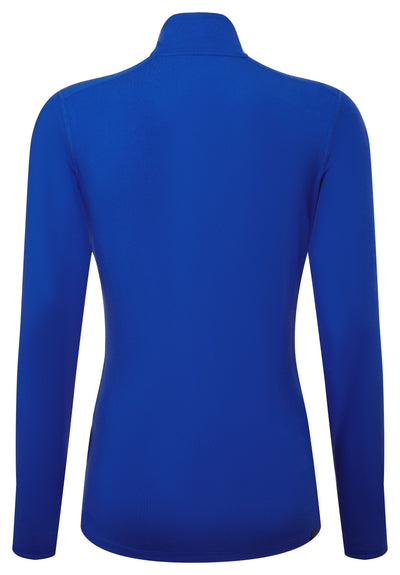 RonHill Womens Core Thermal 1/2 Zip - Cobalt/Thistle
