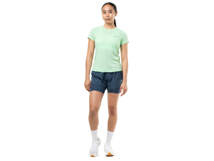 RonHill Damen Core S/S T-Shirt – Seafoam/Laurel – SS26