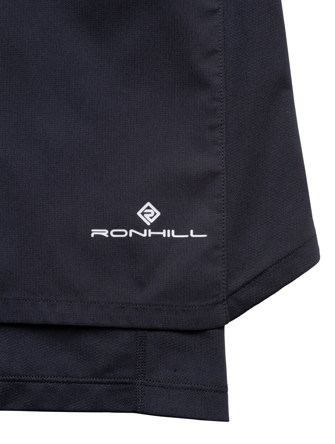 RonHill Herren Tech 5" Twin Short – Ganz Schwarz