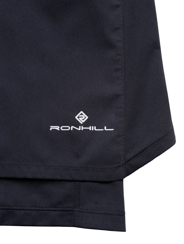 RonHill Herren Tech 5" Twin Short – Ganz Schwarz