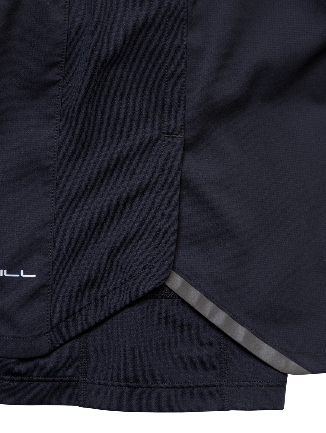 RonHill Herren Tech 5" Twin Short – Ganz Schwarz