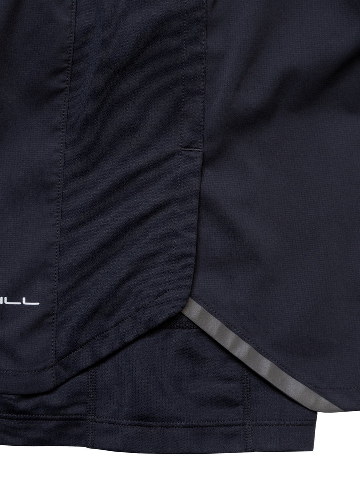 RonHill Herren Tech 5" Twin Short – Ganz Schwarz