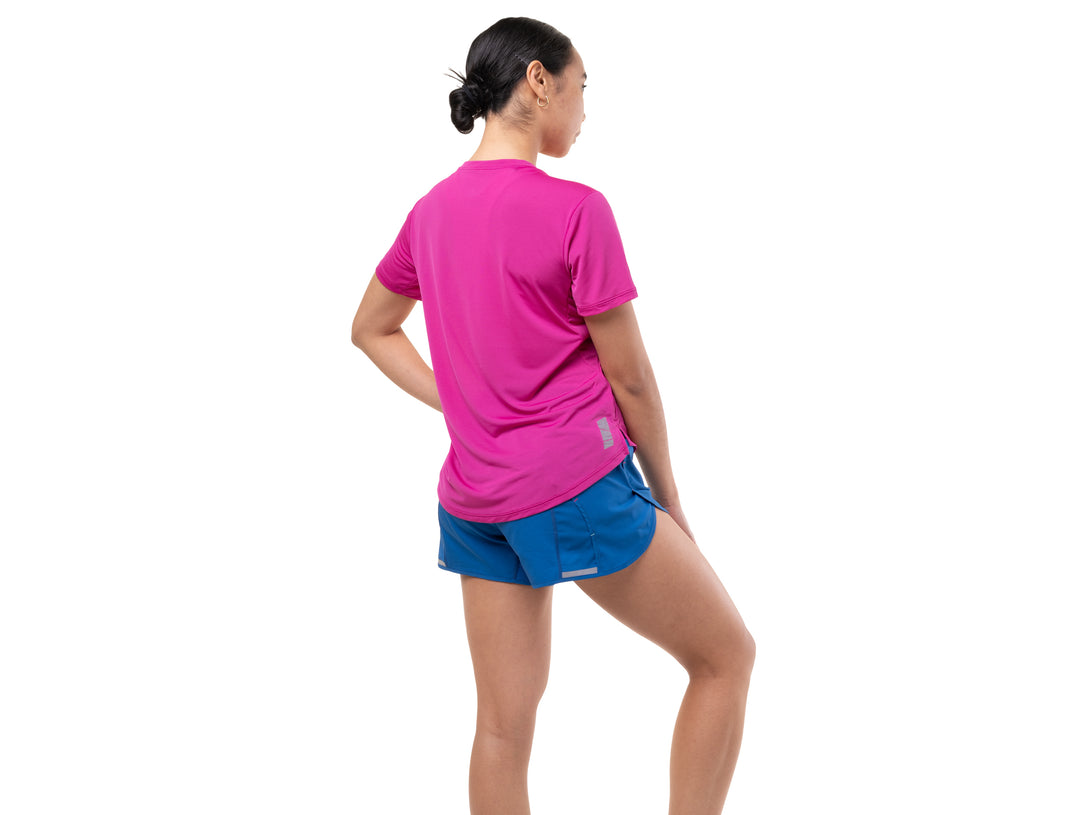 RonHill Damen Tech S/S T-Shirt – Exuberance/Classic Blue – SS26