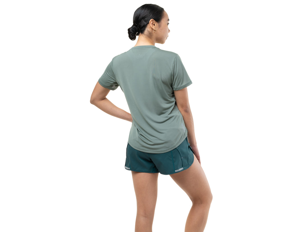 RonHill T-shirt Tech S/S pour femmes - Laurel/Seafoam - SS26