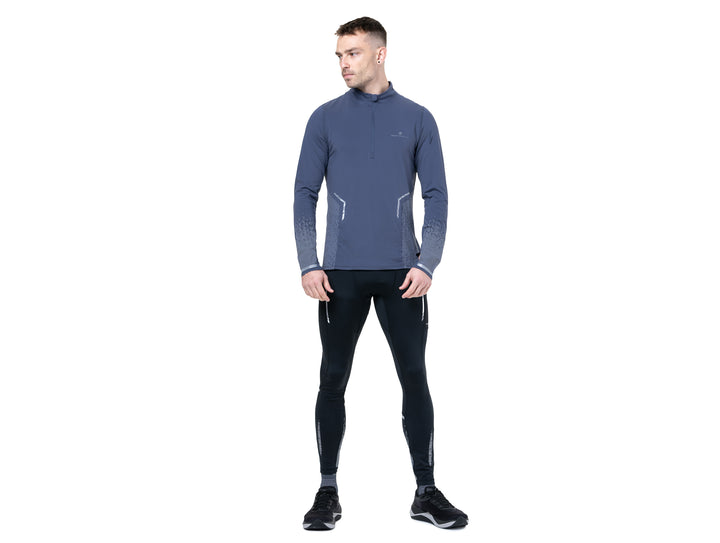 RonHill Mens Tech Reflect 1/2 Zip - Anchor/Reflect - AW25