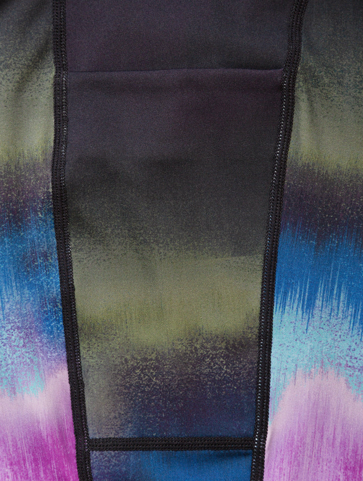 RonHill Women Tech Gradient Crop Tight - Multi Mirage