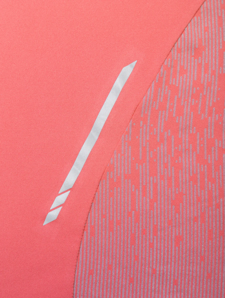 RonHill Womens Tech Reflect 1/2 Zip - Salsa/Reflect