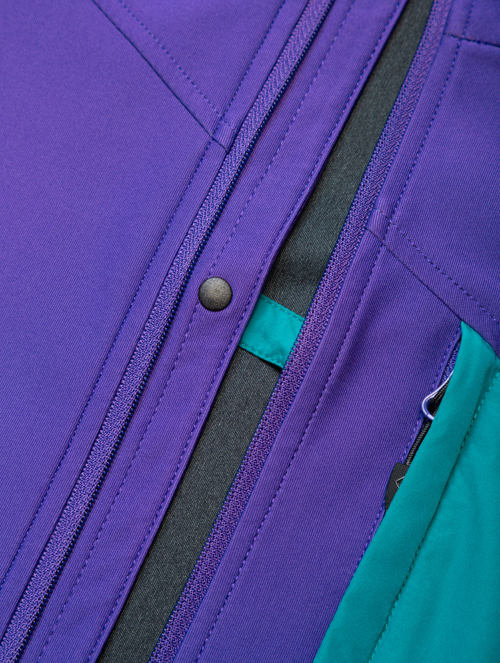 RonHill Womens Tech Gore-Tex Waterproof Windstopper Jacket - Marine/Regal Purple
