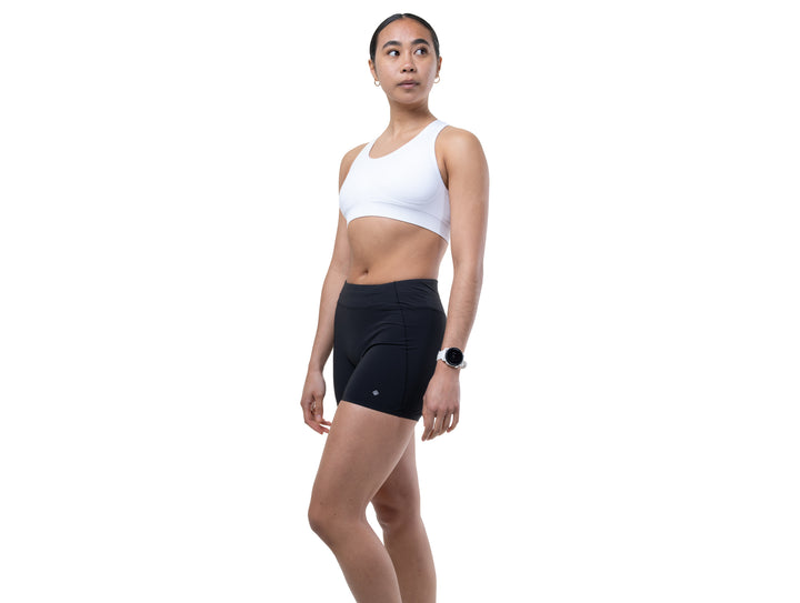 RonHill Womens Tech Race Stretch Short - All Black - SS26