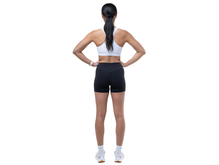 RonHill Womens Tech Race Stretch Short - All Black - SS26