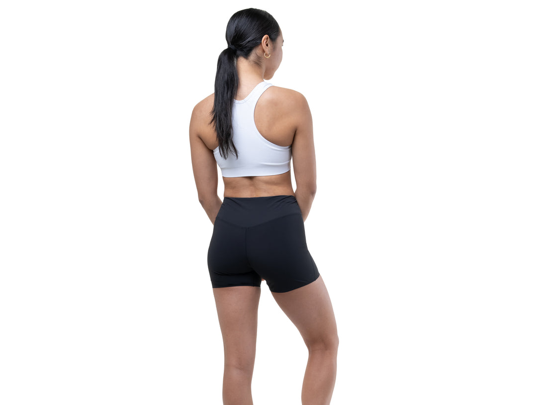 RonHill Womens Tech Race Stretch Short - All Black - SS26